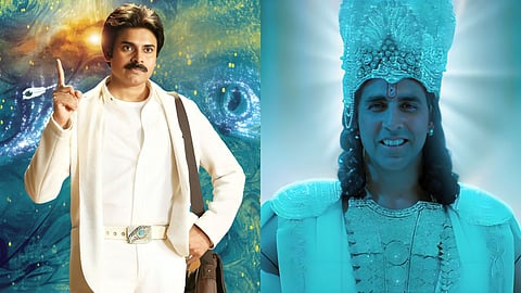 Akshay Kumar and Pawan Kalyan 