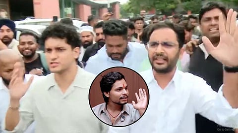  Swatantra Bhardwaj CJP Protest Controversy