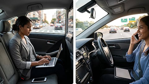 Buy a car or take a cab better for women who commute to the office daily srs13
