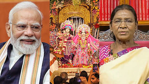 pm modi droupadi murmu janmashtami wishes