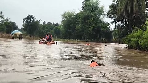 Panna Flood Rescue Operation