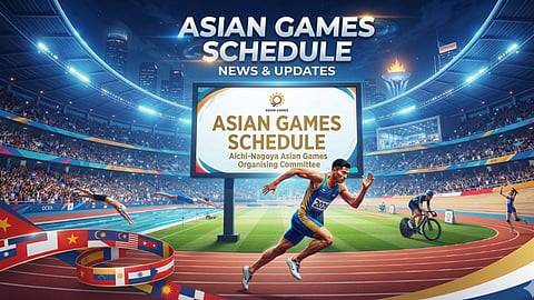 Asian Games 2026: Team India ready for Aichi-Nagoya; full details and key schedule revealed.