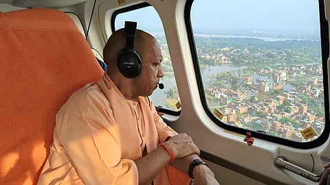 CM Yogi Adityanath Visits Flood Hit Varanasi, Assures Relief Support to Affected Families