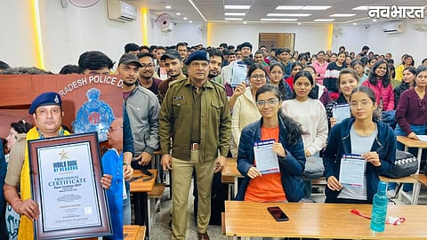 Cyber security lessons by police officer Rajesh Dandotiya