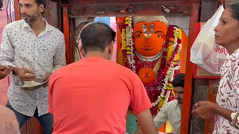 160 Year Old Khade Hanuman Temple in Ujjain