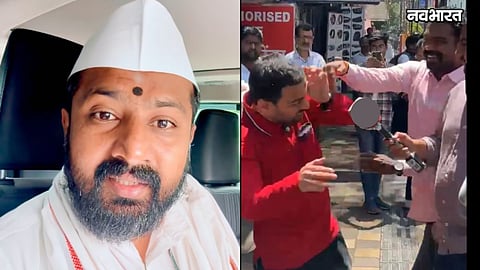 sangrambapu bhandare announces silver bangle for slapping vidyanand bapat ganeshotsav row