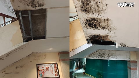 ambarnath municipal corporation building corruption leakage news 