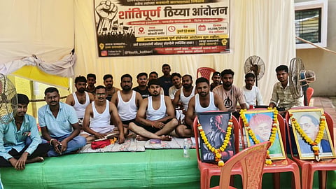 kothari gram panchayat youth protest special gram sabha