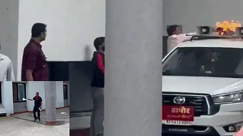 Bhopal Mayor Malti Rai Car Fire