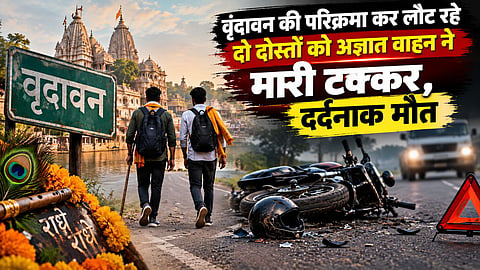 Mathura-Vrindavan Road Acciden