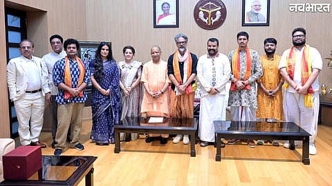 Hanuman Ansh Movie Team Meets CM Yogi Adityanath
