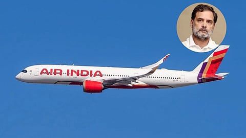 Rahul Gandhi Air India Flight Makes Go Around Before Landing at Lucknow Airport 