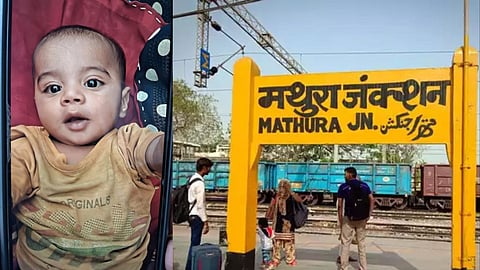 Mathura Child Kidnapping Five Month Old Baby Abducted Near Railway Station  