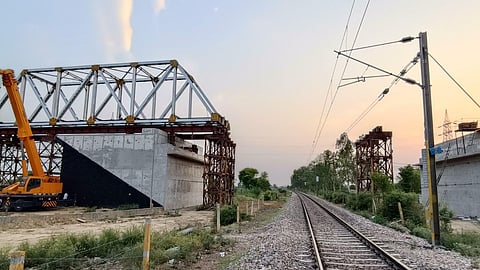 Bhandai Kitham Bypass Railway Line: 82% Civil Work Completed, Target Set for December 