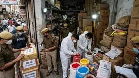 Meerut Illegal Firecracker Business 400 Kg Explosive Material Seized  