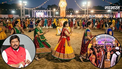 Maharashtra Ramdas Athawale Garba Controversy