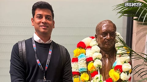 shrikant shinde lse trium global mba dr ambedkar statue london