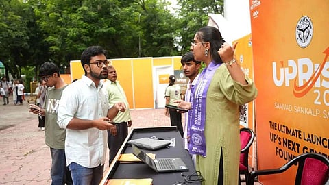 UP RISE Startup Innovation Program: Students Showcase AI Based Business Ideas in Lucknow
