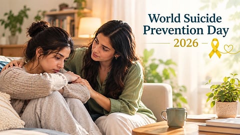 World suicide prevention day 2026 mental stress depression warning signs what to say 