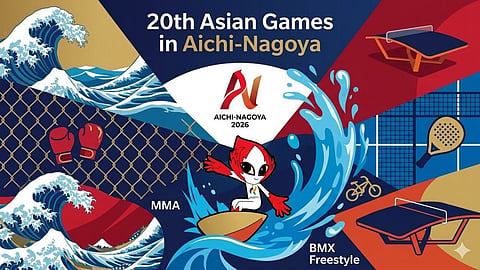 Asian Games 2026: A new era of modernity in the Games; 6 new sports, including MMA and Padel, to be included.
