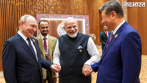 PM Modi, Putin And Xi Jinping Bond At BRICS Summit In Delhi