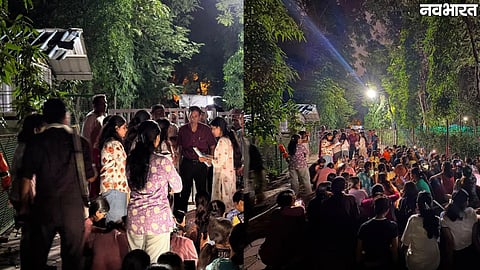 ABVP protest over DAVV girls hostel conditions