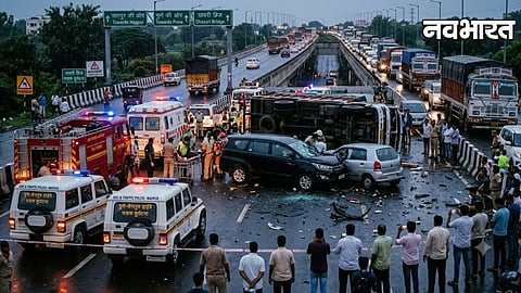 pune bangalore highway road accident