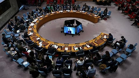 UNSC Meeting In UN Headquarter