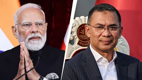 PM Modi and Bangladesh PM Tarique Rahman