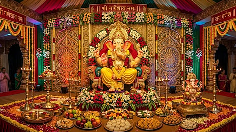 ganesh chaturthi 2026 mumbai pune famous ganpati