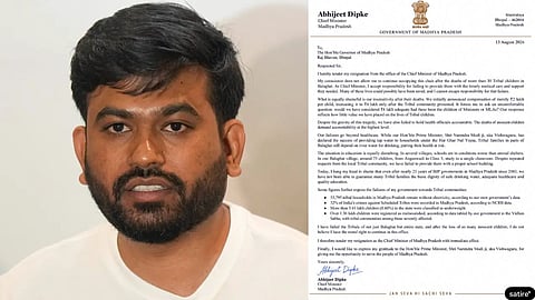 Abhijeet Dipke Resignation Letter