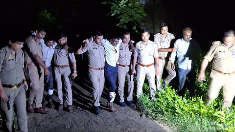Hapur Electricity Wire Theft Gang Arrested Encounter, Two Criminals Injured 