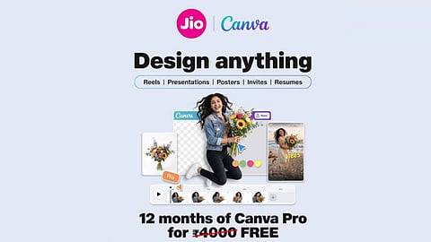 Jio users Get Canva Pro worth over ₹4,000 for free for one year 