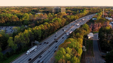 Driving slowly on the highway could prove costly and lead to a traffic fine 