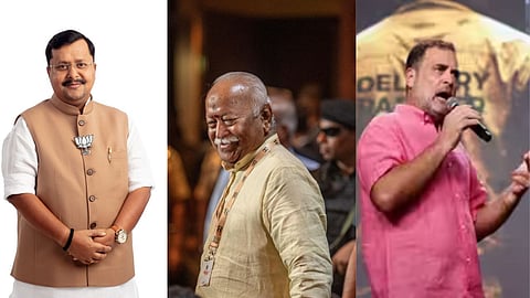 BJP national president Nitin Nabin, RSS chief Mohan Bhagwat and Congress leader Rahul Gandhi scheduled to visit Indore