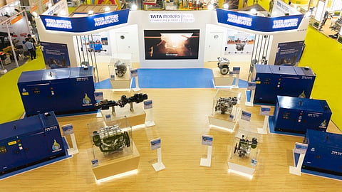 Tata Motors showcasing new-age engines and gensets at Bauma CONEXPO India 2026