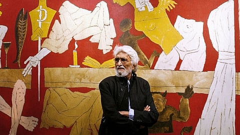 MF Husain Birthday