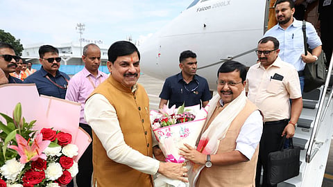 CM Mohan Yadav welcomed Nitin Naveen