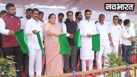 Beed-Pune direct train service launched: Deputy Chief Minister Sunetra Pawar flags it off