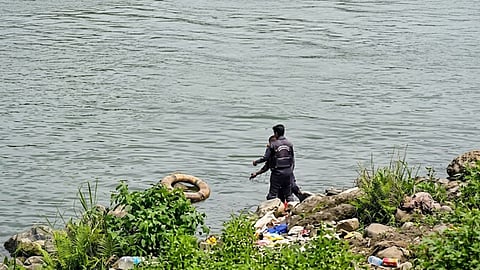 mira road ganpati visarjan idol disrespect viral video fir demand