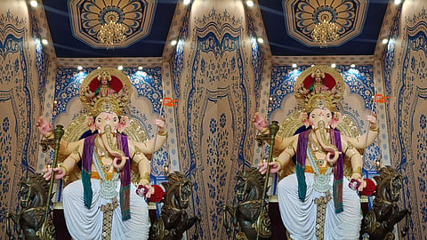 bhayander navghar ke raja eco friendly ganesha idol