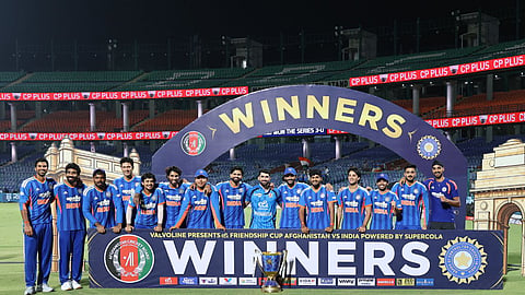 India Beat Afghanistan 3-0 T20 Series