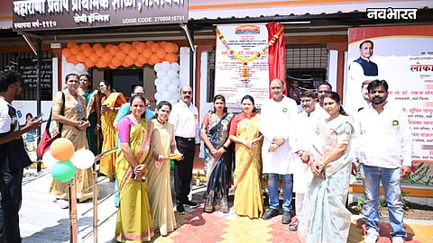 pankaj bhoyar inaugurates renovated shivaji sindhi hindi school wardha