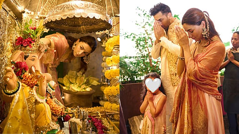 Ranbir Kapoor Alia Bhatt Ganpati Celebration