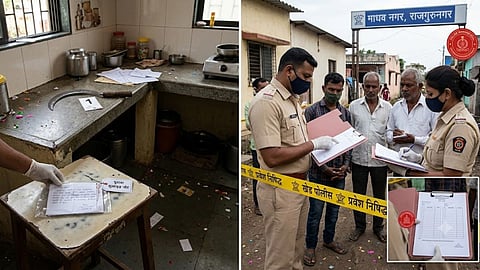 Rajgurunagar Madhavnagar Murder Suicide Pune