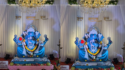 miraroad poonam sagar ke raja ganeshotsav