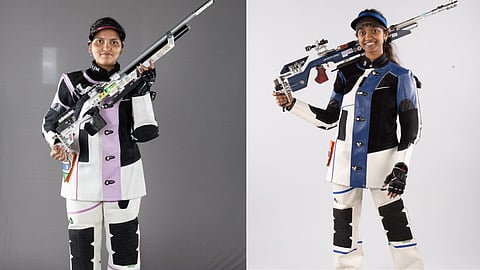 India Wins Silver In 10m Air Rifle Team