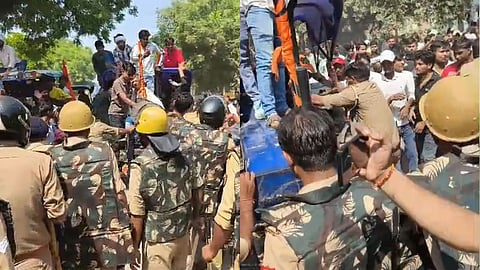 UGC Rollback Protest agra