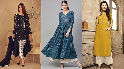Kurti style for different body types 6 kurti designs.