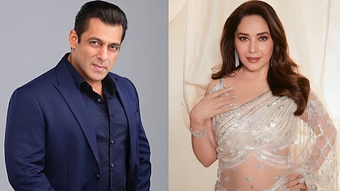 Madhuri Dixit And Salman Khan